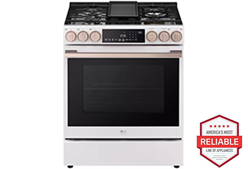 LG STUDIO 6.3 cu. ft. InstaView® Gas Slide-in Range with ProBake Convection® and Air Fry